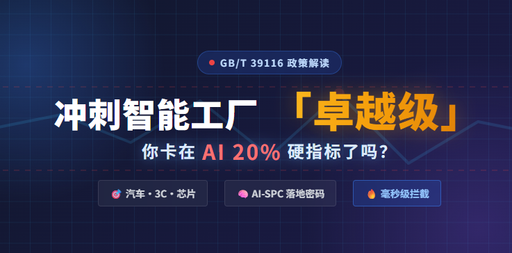 智能工厂梯度培育：SPC 可以获得多少 AI 应用场景比例？