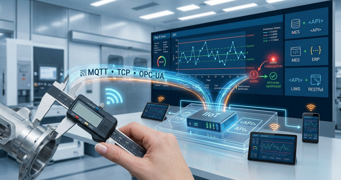 消除手工录入的隐患：如何利用IoT与开放API实现SPC数据的全自动化采集