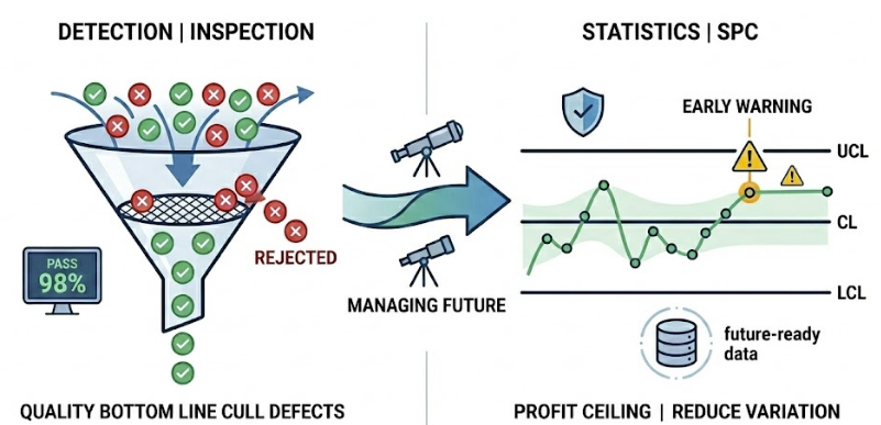 没有过程控制的质量数字化，其实只是在加速确认损失